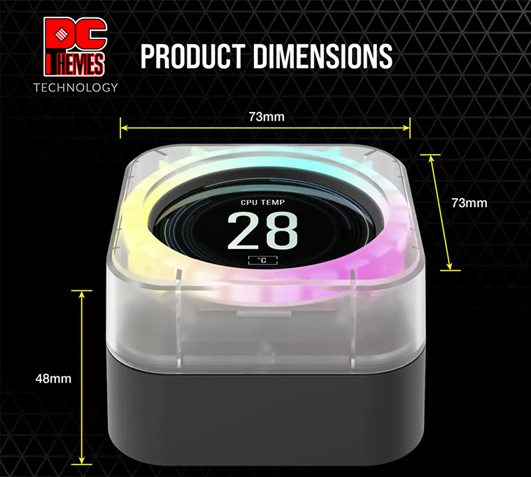 CORSAIR iCUE ELITE CPU Cooler LCD Display Upgrade Kit - Ice